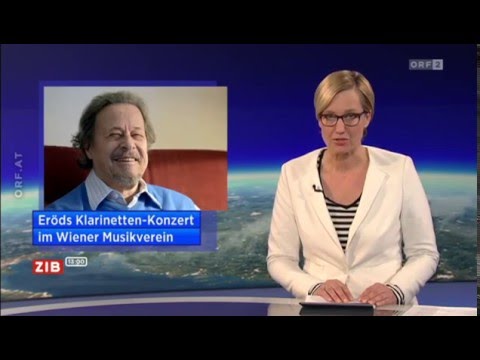 ORF ZIB 12.1.2016 Iván Eröd Uraufführung Tripelkonzert