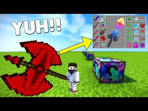 EN ŞANSLI KARIŞIK ŞANS BLOKLARI - Minecraft