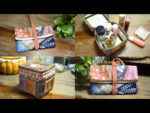 Two Patchwork & Hand-Embroidered Projects You Can Sew from Scraps