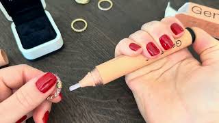 Restoring Diamond Bezel Brilliance in Pure ASMR | GemPen®
