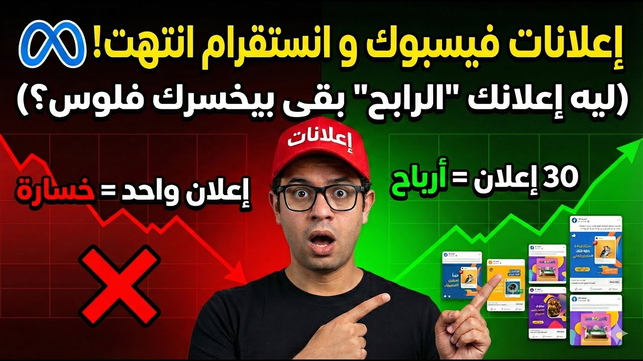 إعلانات فيسبوك و انستقرام انتهت! (ليه إعلانك "الرابح" بقى بيخسرك فلوس؟)