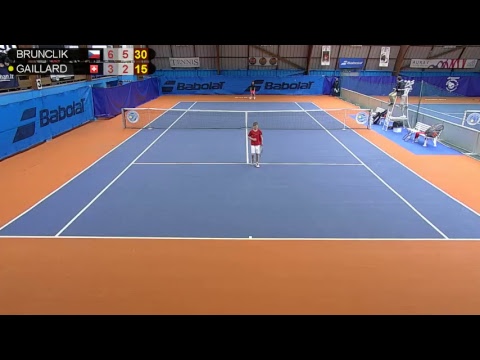 BRUNCLIK Petr (CZE) VS GAILLARD Timeo (SUI) - Tennis Club Auray - Auray 3