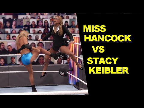 WWE 2K22 Miss Hancock vs Stacy Keibler - No Holds Barred