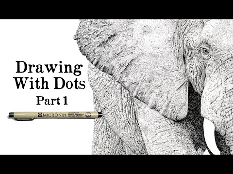 Introduction to Stippling Tutorial - Drawing with Dots (Part 1)