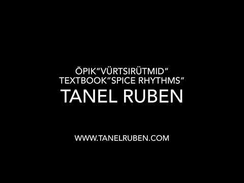 Õpik”Vürtsirütmid”/Textbook”Spice Rhythms”-Tanel Ruben