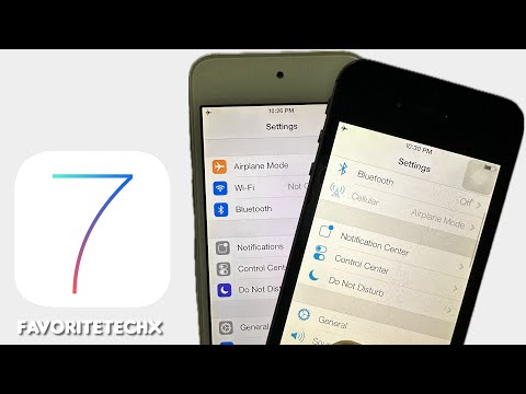 iOS 7 beta 1 vs iOS 7.1.2 Preview!