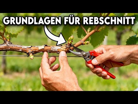 Trauben richtig schneiden: maximaler Ertrag und gesunde Pflanzen