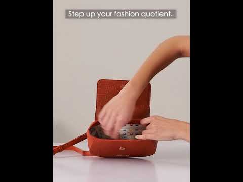 Buy United Colors of Benetton Women Brown Sling Bag Brown Online