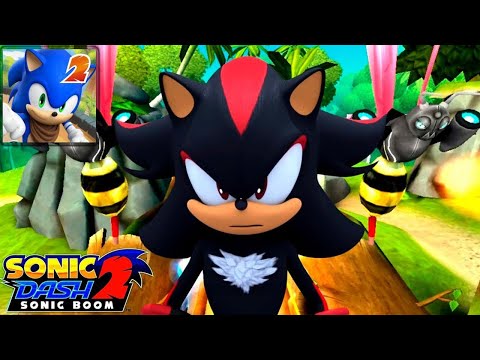 Sonic Dash 2: Sonic Boom - Gameplay Walkthrough Part 1 - Shadow (iOS, Android)