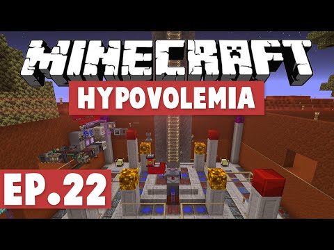 Minecraft Hypovolemia - Live Stream! #22 [Modded HQM Pack]