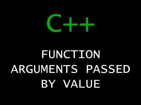 C Programming Tutorial 31 Function Arguments Passed By Value
