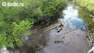 Каяк пластиковый для рыбалки rst рейнджер