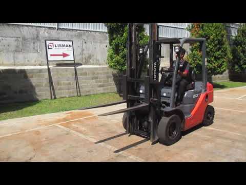 Lot 86 - Lisman - Toyota 62-8-FD-20 Diesel Forklift Truck (2013)
