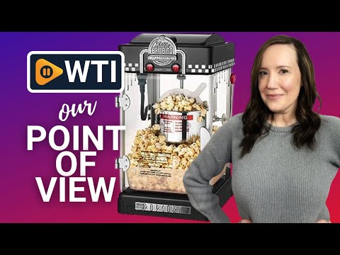 Little Bambino Popcorn Machine - Old-Fashioned Countertop Popper with 2.5-Ounce Kettle - WTI product video review