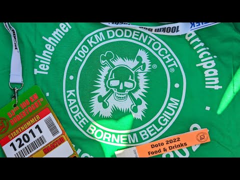 Dodentocht 2022 in Bornem, Belgien