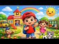 Golu Chala School Kids Fun School Song Hindi Nursery Rhyme