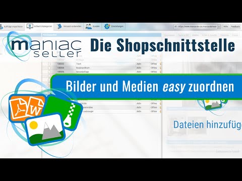 Mit der Shopware Sage 100 Anbindung sehr leicht Bilder zuordnen und zum Shopware hochladen