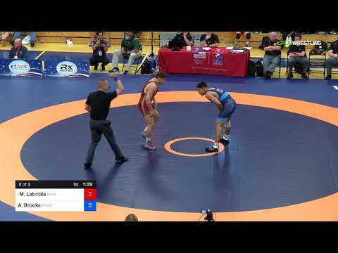 2018 FS WTT Challenge/UWW Juniors 79 2 Of 3 - Michael Labriola (Sunk) Vs. Aaron Brooks (TMWC- EAP)