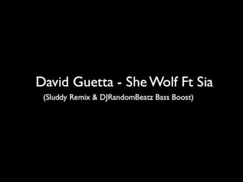David Guetta - She Wolf Ft Sia (Sluddy Remix & Bass Boosted)
