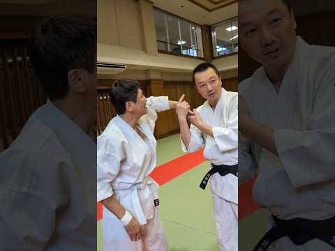 三ヶ条による崩し　How to control by Sankajo #aikido #合気道　#錬身会　#renahinkai #Tsuganezawa #津金沢