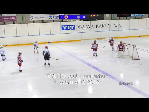 EVU Ruudut - Jäätiikerit 1.ottelu 8.12.2018