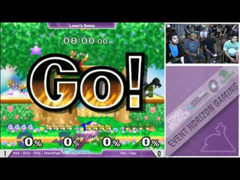TOJ7 - PNDA|Dairy/PNDA|AbsentPage vs Kels/Sago - Melee Doubles LS