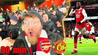 Arsenal vs. Man United - Stadionvlog 🏴󠁧󠁢󠁥󠁮󠁧󠁿🔥| 90' MIN ESKALATION & TRAUMTORE | ViscaBarca
