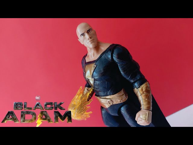 Vídeo relacionado con DC Comics, Power Punch Black Adam - Figura de acción de 12 Pulgadas, más de 20 Frases y Sonidos, se Ilumina con 2 Accesorios, Juguetes coleccionables de la película Black Adam para niños y niñas a
