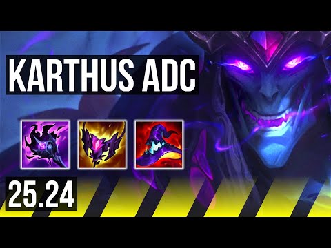 KARTHUS & Soraka vs DRAVEN & Senna (ADC) | 65K damage, 4k gold comeback | EUW Diamond | 25.24