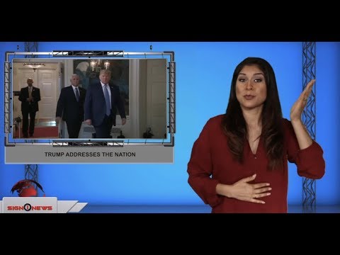 Trump addresses the nation (ASL - 8.5.19)
