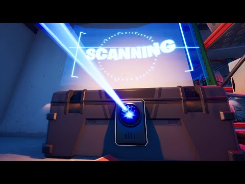 Fortnite | How to: Open Chests locked by an ID Scanner!