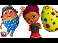 Surprise Eggs Gumball Machine Ball Pit Show For Kids Learn YELLOW Colour ChuChuTV Funzone 3D