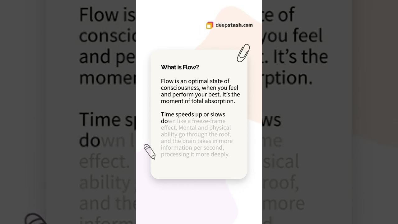 Flow - What does it mean? #Shorts