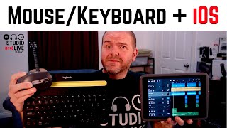 How to connect a KEYBOARD and MOUSE to an iPad or iPhone