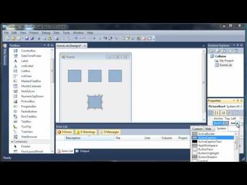 Visual Basic 2010 Express - Collision Detection.mp4