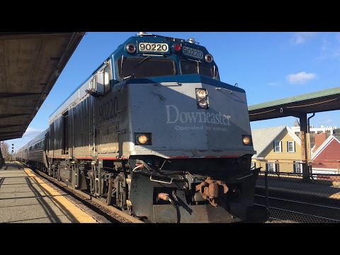 All day Railfanning at Winchester Center with all of Amtrak's in service Downeaster NPCU's and more!
