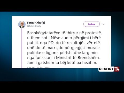 Xhafaj sfidon Bashën: Nëse përgjimi rezulton i vërtetë unë do largohem, në të kundërt ti do ikësh?