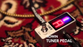 Video thumbnail for ROWIN LT-900 TUNER FLOOR PEDAL by Hubtone.com.au