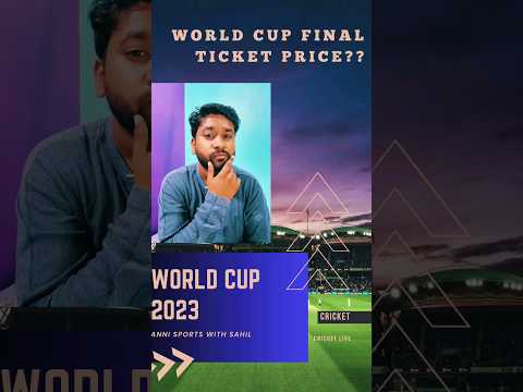 World Cup Ticket Price 😱😱?? India🇮🇳 Vs. Australia🇦🇺  #shorts #worldcup