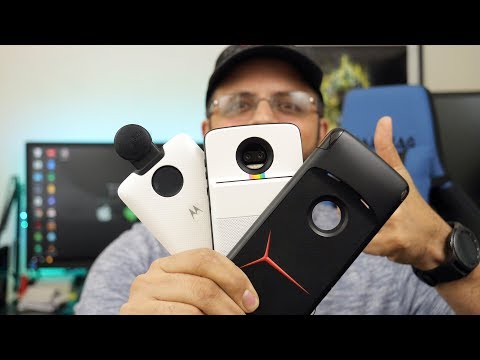 Motorola Z2 Force / Z2 Play Moto Mods Review ( Insta Share Printer , Gamepad , 360 Camera ) Verizon