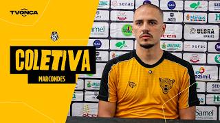 Coletiva zagueiro Marcondes pré-jogo Galvez AC x Amazonas | Copa Norte rodada
