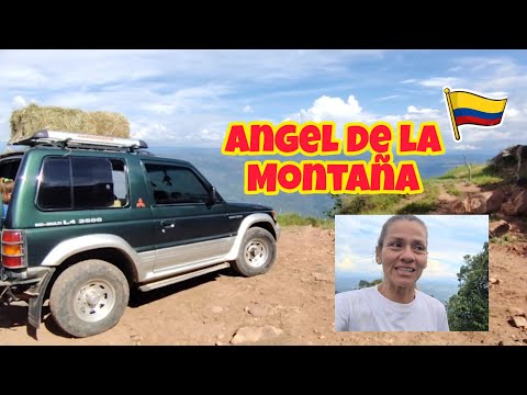 ANGEL DE LA MONTAÑA , odisea en los caminos montañosos de Galan Santander 