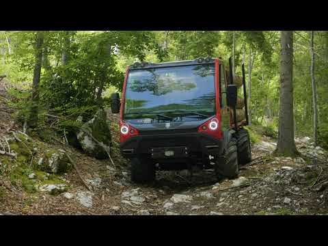 High Capacity Caron Transporter –  CT 77 M with forest platform