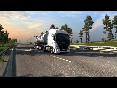 [ETS2 1.36] Euro Truck Simulator 2 - NaturaLux - Iveco Hi-Way - RusMap