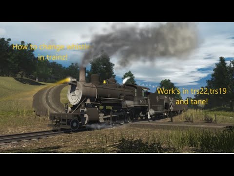 How to change whistles/horns in trs22/trs19/tane! #trainzsimulator 