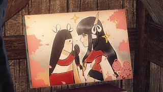 【モンハンサンブレイク】隠れヒノエ＆ミノト姉妹の絵？　【隠れヒノ絵】