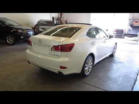 2010 Lexus IS250, White - STOCK# 041713