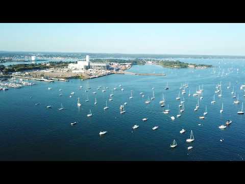 Salem Harbor and the House of Seven Gables by Drone (recut)