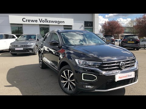 Approved Used Volkswagen T-Roc SEL 1.0TSI in Deep Black- DA68DDF
