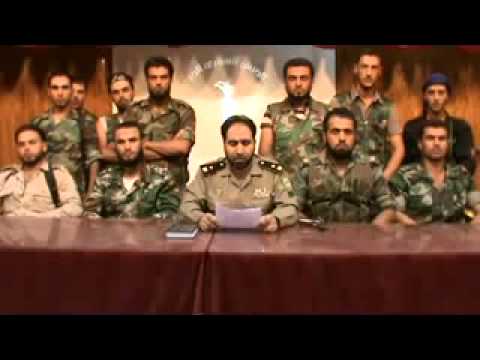 بيان تشكيل المجلس الثوري العسكري في المنطقة الشرقية